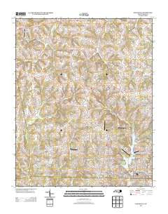 Enochville North Carolina Historical topographic map, 1:24000 scale, 7.5 X 7.5 Minute, Year 2013