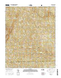 Erect North Carolina Current topographic map, 1:24000 scale, 7.5 X 7.5 Minute, Year 2016