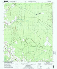 Ernul North Carolina Historical topographic map, 1:24000 scale, 7.5 X 7.5 Minute, Year 1998