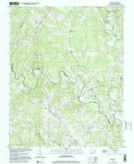 Essex North Carolina Historical topographic map, 1:24000 scale, 7.5 X 7.5 Minute, Year 1998