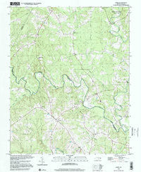 Essex North Carolina Historical topographic map, 1:24000 scale, 7.5 X 7.5 Minute, Year 1998