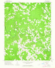 Essex North Carolina Historical topographic map, 1:24000 scale, 7.5 X 7.5 Minute, Year 1963