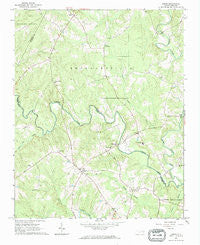 Essex North Carolina Historical topographic map, 1:24000 scale, 7.5 X 7.5 Minute, Year 1963