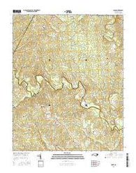 Essex North Carolina Current topographic map, 1:24000 scale, 7.5 X 7.5 Minute, Year 2016