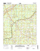 Evergreen North Carolina Current topographic map, 1:24000 scale, 7.5 X 7.5 Minute, Year 2016