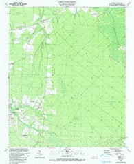 Exum North Carolina Historical topographic map, 1:24000 scale, 7.5 X 7.5 Minute, Year 1990