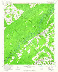 Fair Bluff North Carolina Historical topographic map, 1:24000 scale, 7.5 X 7.5 Minute, Year 1962