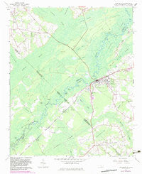 Fair Bluff North Carolina Historical topographic map, 1:24000 scale, 7.5 X 7.5 Minute, Year 1962