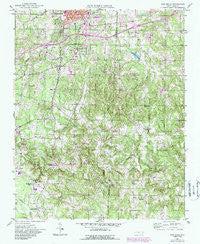 Fair Grove North Carolina Historical topographic map, 1:24000 scale, 7.5 X 7.5 Minute, Year 1951