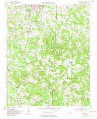Fair Grove North Carolina Historical topographic map, 1:24000 scale, 7.5 X 7.5 Minute, Year 1951