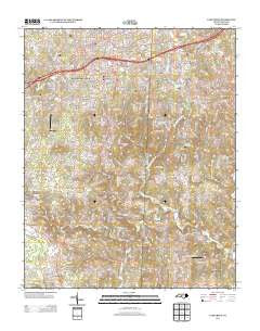 Fair Grove North Carolina Historical topographic map, 1:24000 scale, 7.5 X 7.5 Minute, Year 2013