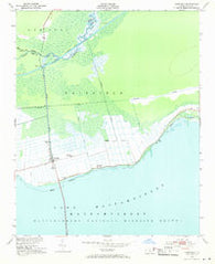 Fairfield North Carolina Historical topographic map, 1:24000 scale, 7.5 X 7.5 Minute, Year 1951