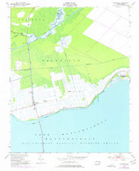 Fairfield North Carolina Historical topographic map, 1:24000 scale, 7.5 X 7.5 Minute, Year 1951