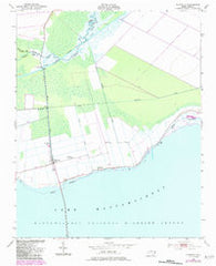 Fairfield North Carolina Historical topographic map, 1:24000 scale, 7.5 X 7.5 Minute, Year 1951