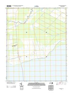 Fairfield North Carolina Historical topographic map, 1:24000 scale, 7.5 X 7.5 Minute, Year 2013