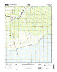 Fairfield North Carolina Current topographic map, 1:24000 scale, 7.5 X 7.5 Minute, Year 2016