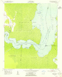Fairfield NE North Carolina Historical topographic map, 1:24000 scale, 7.5 X 7.5 Minute, Year 1953