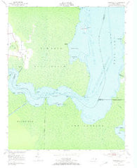 Fairfield NE North Carolina Historical topographic map, 1:24000 scale, 7.5 X 7.5 Minute, Year 1953