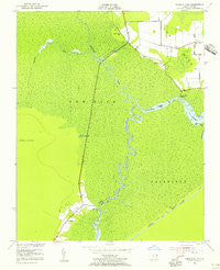 Fairfield NW North Carolina Historical topographic map, 1:24000 scale, 7.5 X 7.5 Minute, Year 1953
