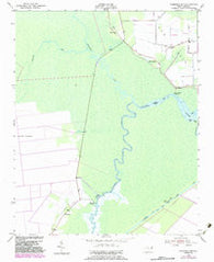 Fairfield NW North Carolina Historical topographic map, 1:24000 scale, 7.5 X 7.5 Minute, Year 1953