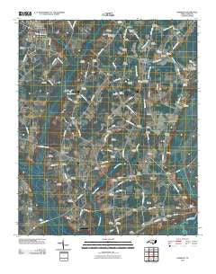 Fairmont North Carolina Historical topographic map, 1:24000 scale, 7.5 X 7.5 Minute, Year 2010