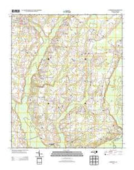 Fairmont North Carolina Historical topographic map, 1:24000 scale, 7.5 X 7.5 Minute, Year 2013