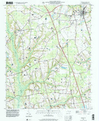 Faison North Carolina Historical topographic map, 1:24000 scale, 7.5 X 7.5 Minute, Year 1997