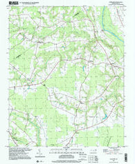 Falkland North Carolina Historical topographic map, 1:24000 scale, 7.5 X 7.5 Minute, Year 1997