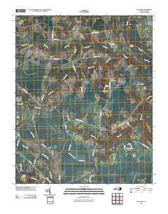 Falkland North Carolina Historical topographic map, 1:24000 scale, 7.5 X 7.5 Minute, Year 2010