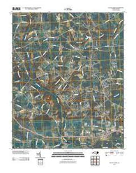 Falling Creek North Carolina Historical topographic map, 1:24000 scale, 7.5 X 7.5 Minute, Year 2010