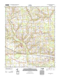 Falling Creek North Carolina Historical topographic map, 1:24000 scale, 7.5 X 7.5 Minute, Year 2013