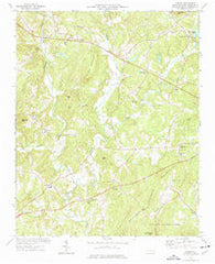 Farmer North Carolina Historical topographic map, 1:24000 scale, 7.5 X 7.5 Minute, Year 1974