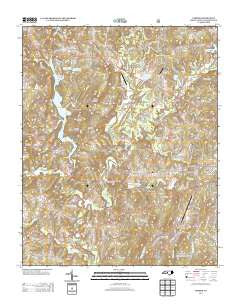 Farmer North Carolina Historical topographic map, 1:24000 scale, 7.5 X 7.5 Minute, Year 2013