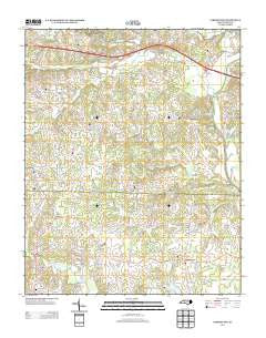 Farmington North Carolina Historical topographic map, 1:24000 scale, 7.5 X 7.5 Minute, Year 2013