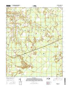 Farmlife North Carolina Current topographic map, 1:24000 scale, 7.5 X 7.5 Minute, Year 2016