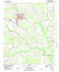 Farmville North Carolina Historical topographic map, 1:24000 scale, 7.5 X 7.5 Minute, Year 1981