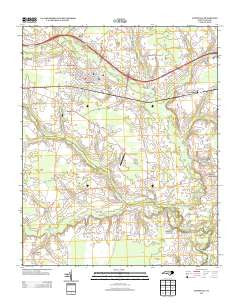 Farmville North Carolina Historical topographic map, 1:24000 scale, 7.5 X 7.5 Minute, Year 2013