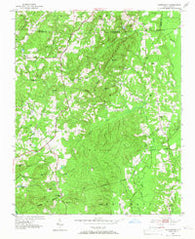 Farrington North Carolina Historical topographic map, 1:24000 scale, 7.5 X 7.5 Minute, Year 1951