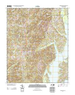 Farrington North Carolina Historical topographic map, 1:24000 scale, 7.5 X 7.5 Minute, Year 2013