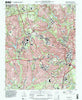 Fayetteville North Carolina Historical topographic map, 1:24000 scale, 7.5 X 7.5 Minute, Year 1997