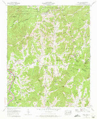 Fines Creek North Carolina Historical topographic map, 1:24000 scale, 7.5 X 7.5 Minute, Year 1967
