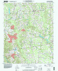 Flowers North Carolina Historical topographic map, 1:24000 scale, 7.5 X 7.5 Minute, Year 1998