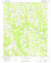 Flowers North Carolina Historical topographic map, 1:24000 scale, 7.5 X 7.5 Minute, Year 1964