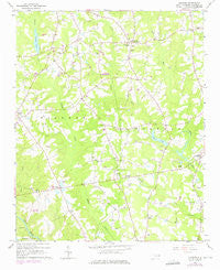 Flowers North Carolina Historical topographic map, 1:24000 scale, 7.5 X 7.5 Minute, Year 1964