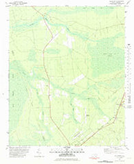 Folkstone North Carolina Historical topographic map, 1:24000 scale, 7.5 X 7.5 Minute, Year 1981
