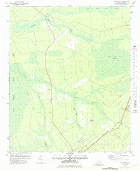 Folkstone North Carolina Historical topographic map, 1:24000 scale, 7.5 X 7.5 Minute, Year 1981