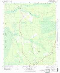 Folkstone North Carolina Historical topographic map, 1:24000 scale, 7.5 X 7.5 Minute, Year 1981