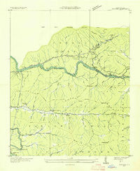Fontana North Carolina Historical topographic map, 1:24000 scale, 7.5 X 7.5 Minute, Year 1935
