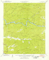 Fontana North Carolina Historical topographic map, 1:24000 scale, 7.5 X 7.5 Minute, Year 1940