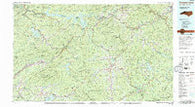 Fontana Lake North Carolina Historical topographic map, 1:100000 scale, 30 X 60 Minute, Year 1983